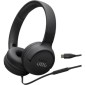 JBL Tune 520C Ενσύρματα (USB-C) On-Ear Ακουστικά Μαύρα EU