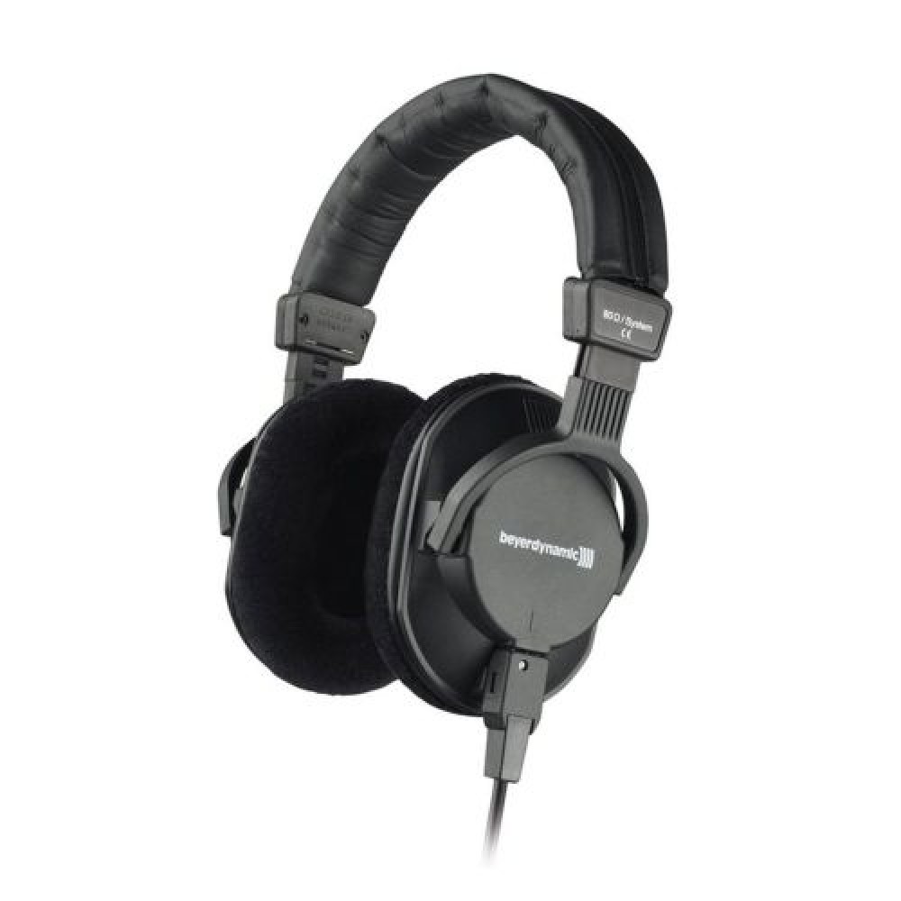 Beyerdynamic DT 250 80 Ohm Ενσύρματα ακουστικά πάνω από το αυτί με αποσπώμενο καλώδιο Μαύρο EU