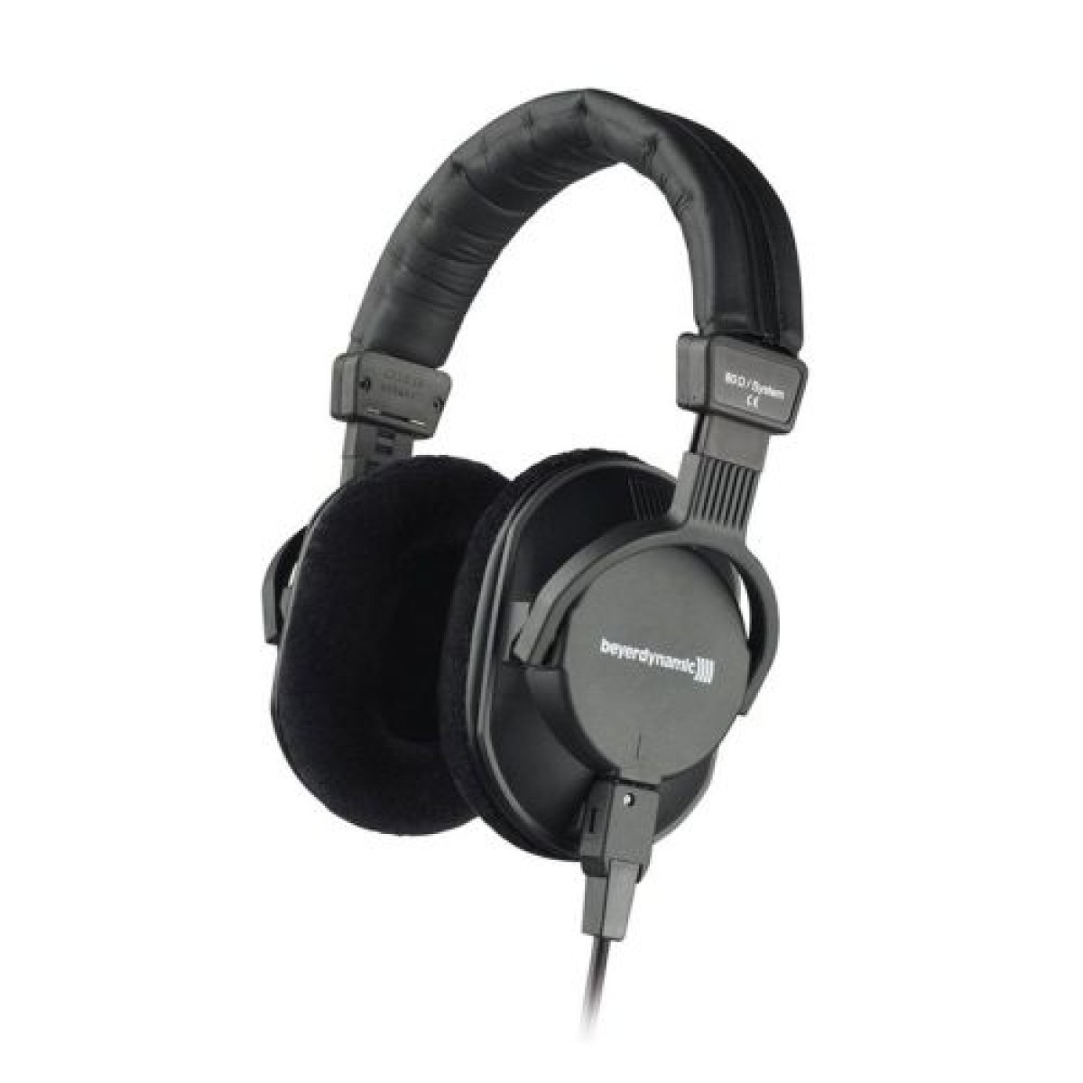 Beyerdynamic DT 250 80 Ohm Ενσύρματα ακουστικά πάνω από το αυτί με αποσπώμενο καλώδιο Μαύρο EU