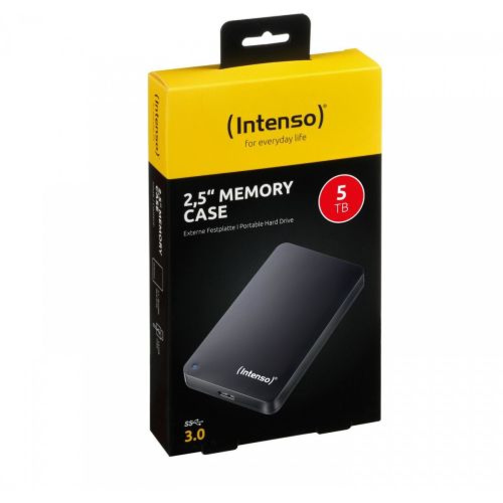 Intenso HDD Εξωτερικός 2,5" 5TB USB 3.2, Black EU (6021513)