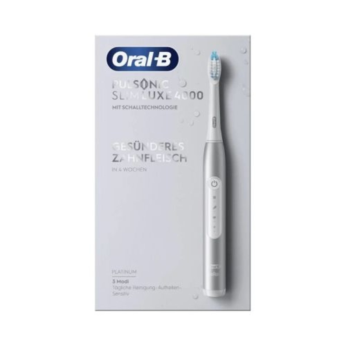 Oral-B Ηλεκτρική Οδοντόβουρτσα Pulsonic Slim Luxe 4000 Platinum EU