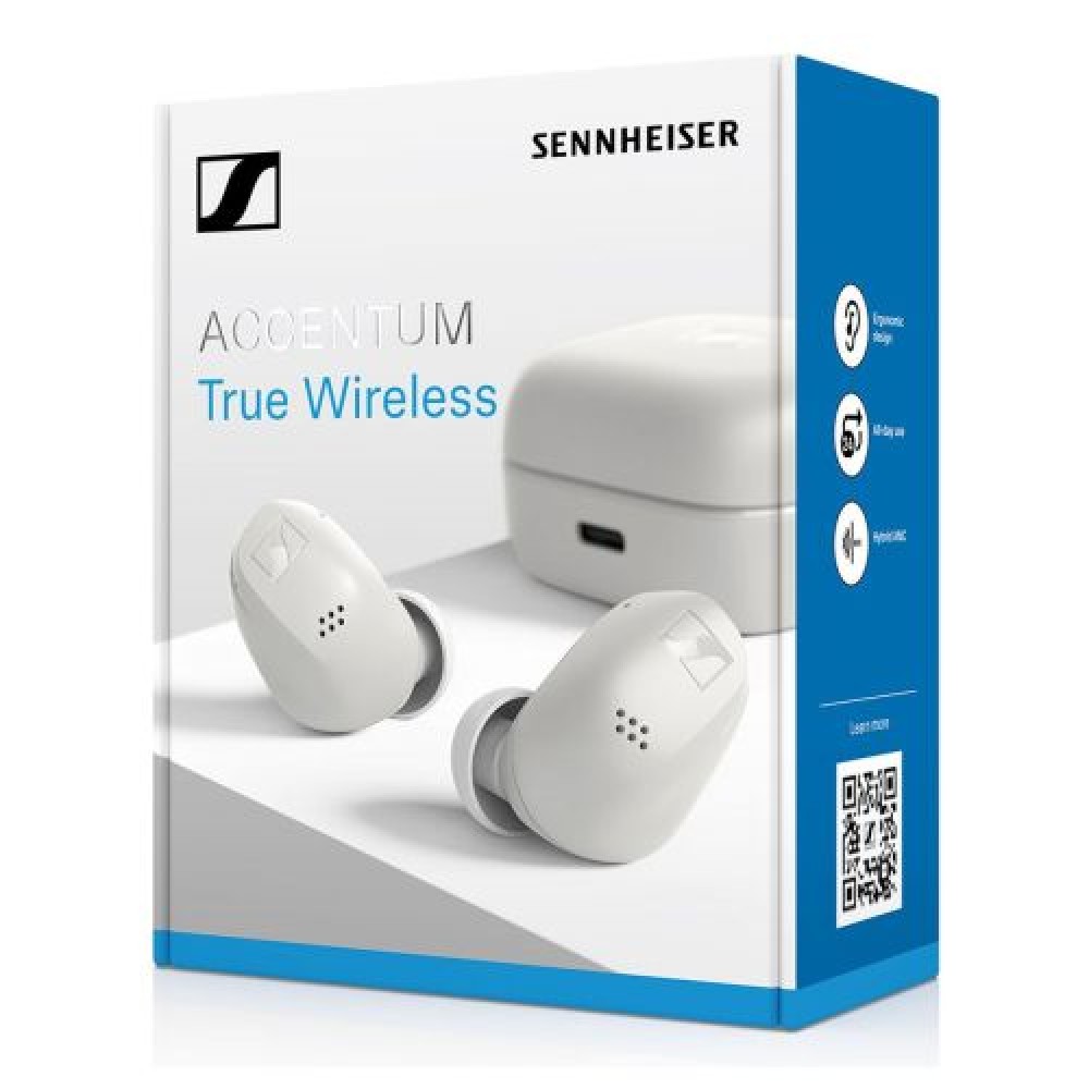 Sennheiser Accentum True Wireless In-Ear Earbuds White EU