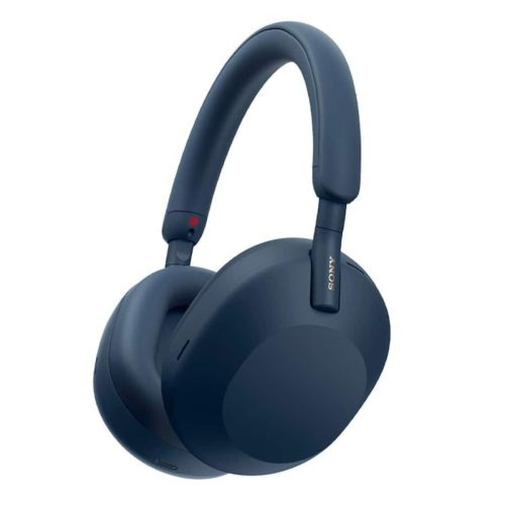 Sony WH-1000XM5 ασύρματα ακουστικά πάνω από το αυτί Bluetooth, BT 5.0, TWS, Noise Cancelling, Blue EU