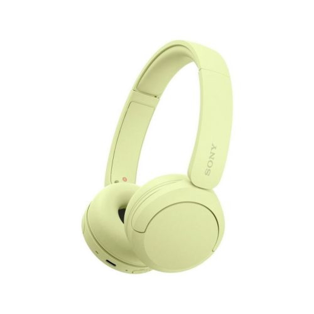 Ακουστικά Sony WH-CH520 Bluetooth On-Ear BT 5.2, κίτρινο EU