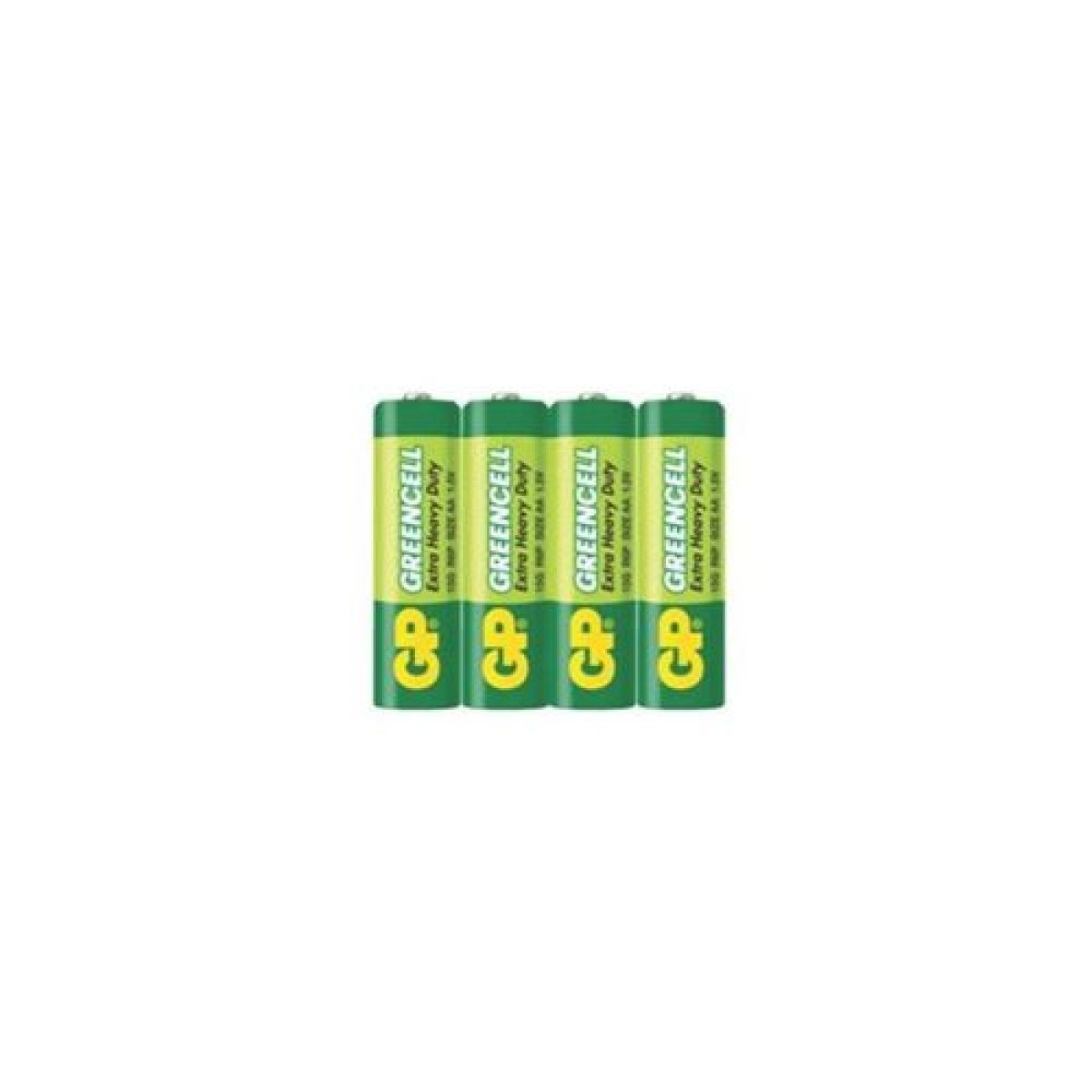 Μπαταρία GP (AA) GREENCELL Zink carbon R6/AA 15G-S4 (4 μπαταρίες / συρρίκνωση) 1,5V