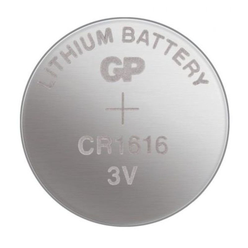 GP Battery (CR1616) Κέρμα λιθίου, CR1616-7U5 (5 μπαταρίες / blister) 3V