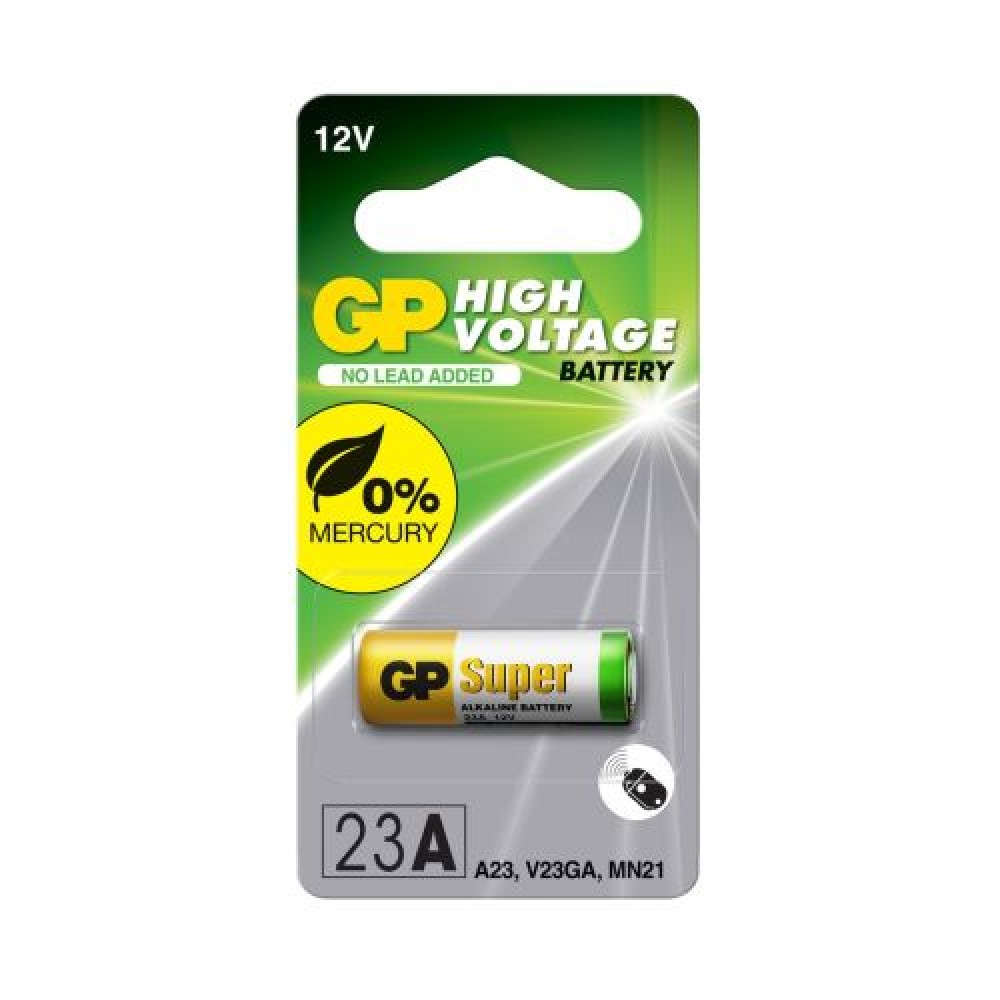 GP Battery (A23) Alkaline 12V/ LR23 23AF-U1 (1 μπαταρία / blister) 12V