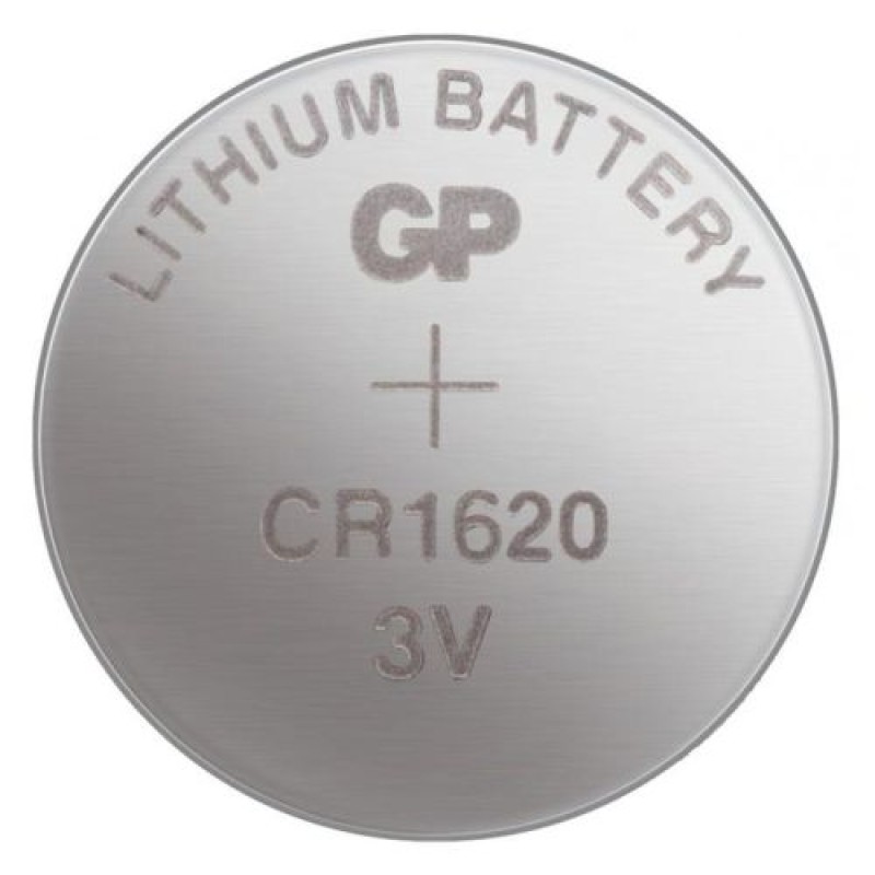 GP Battery (CR1620) Κέρμα λιθίου, CR1620-7U5 (5 μπαταρίες / blister) 3V