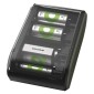 Φορτιστής μπαταρίας GP B361 με 4 κανάλια, 2600 mAh, 2,8V, Μαύρο EU