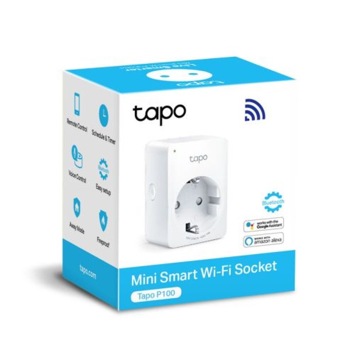 TP-Link Smart Plug Tapo P100 Wi-Fi, White EU