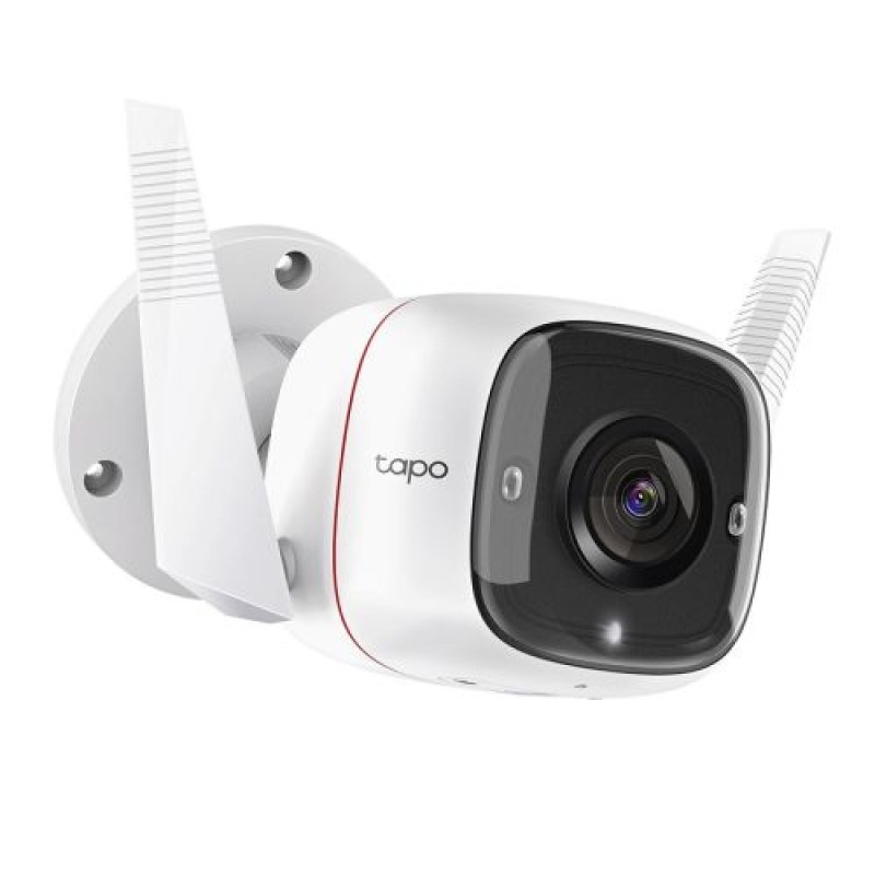 Κάμερα TP-Link Tapo TC65 Wi-Fi Outdoor Security Pan/Tilt, 2K 3MP, Night Vision, White EU