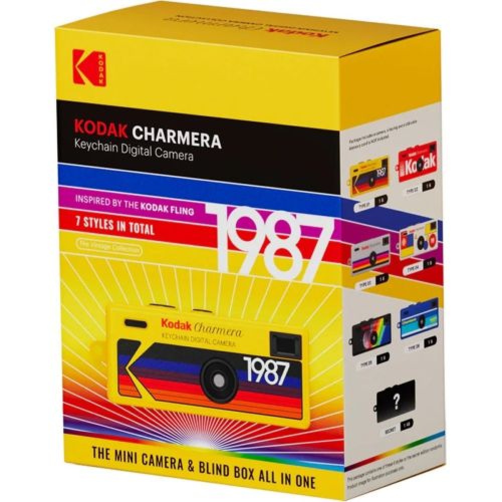 Kodak Charmera Mini Keychain Camera 1,6 Mpx, τυχαίο χρώμα EU
