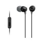 Sony MDR-EX15AP Ακουστικό εντός αυτιού με μικρόφωνο Μαύρο EU