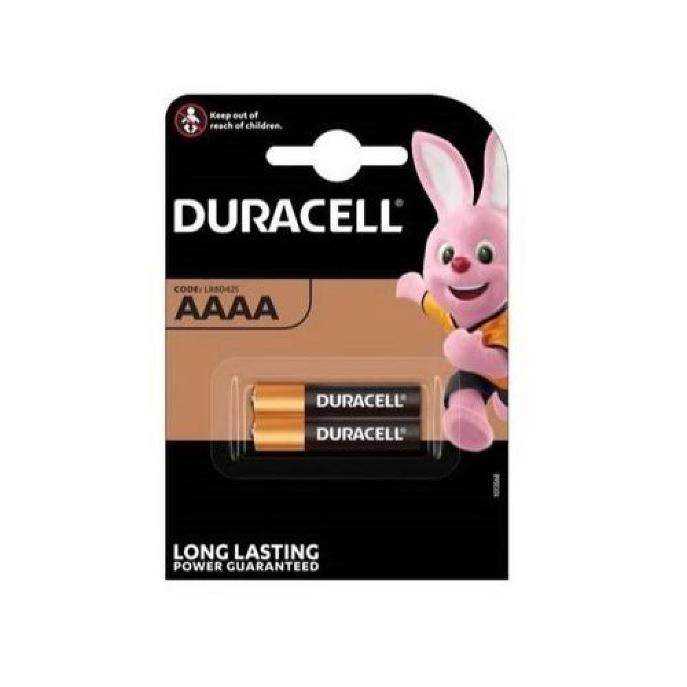 DURACELL Μπαταρία (LR61) AAAA Αλκαλική (2 μπαταρίες / blister) 1,5V