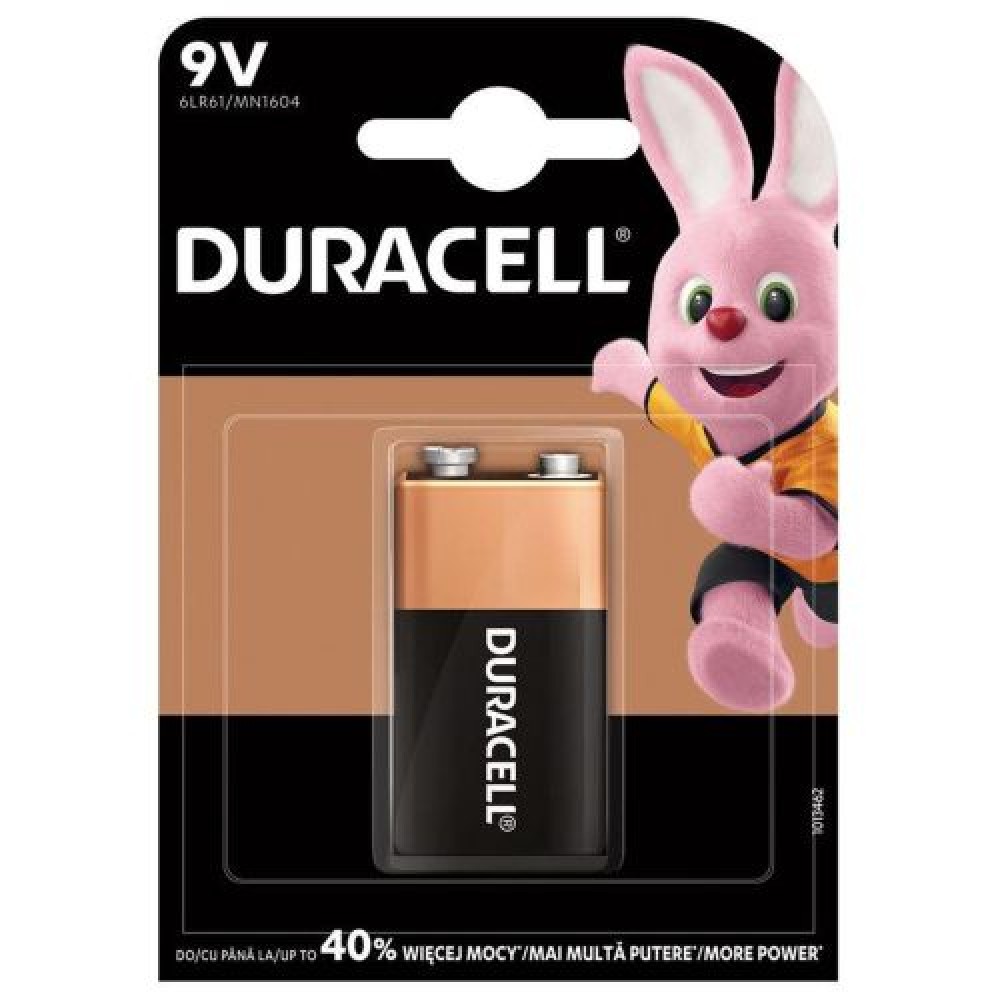 DURACELL Μπαταρία (6LR61) DL Alkaline Basic (1 μπαταρία / blister) 9V