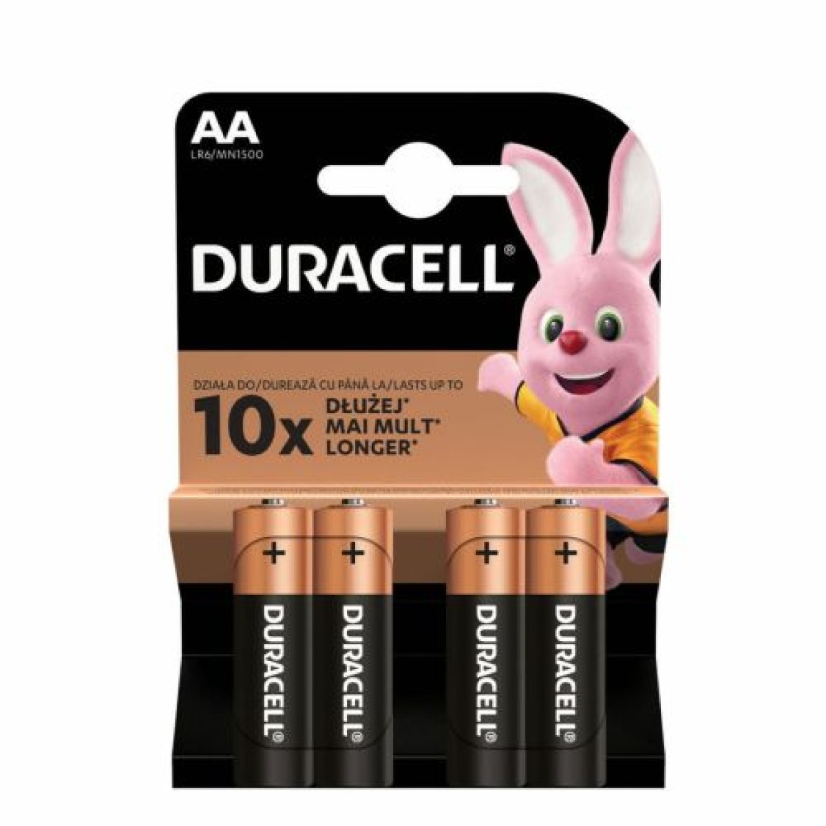 DURACELL Μπαταρία (AA) LR6 Alkaline Basic (4 μπαταρίες / blister) 1,5V