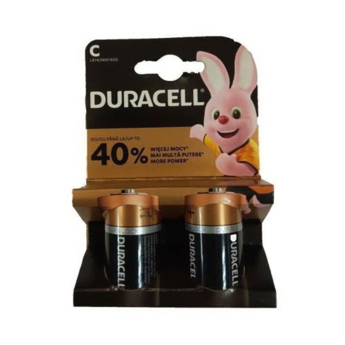 DURACELL Μπαταρία (LR14) C Alkaline Basic (2 μπαταρίες / blister) 1,5V
