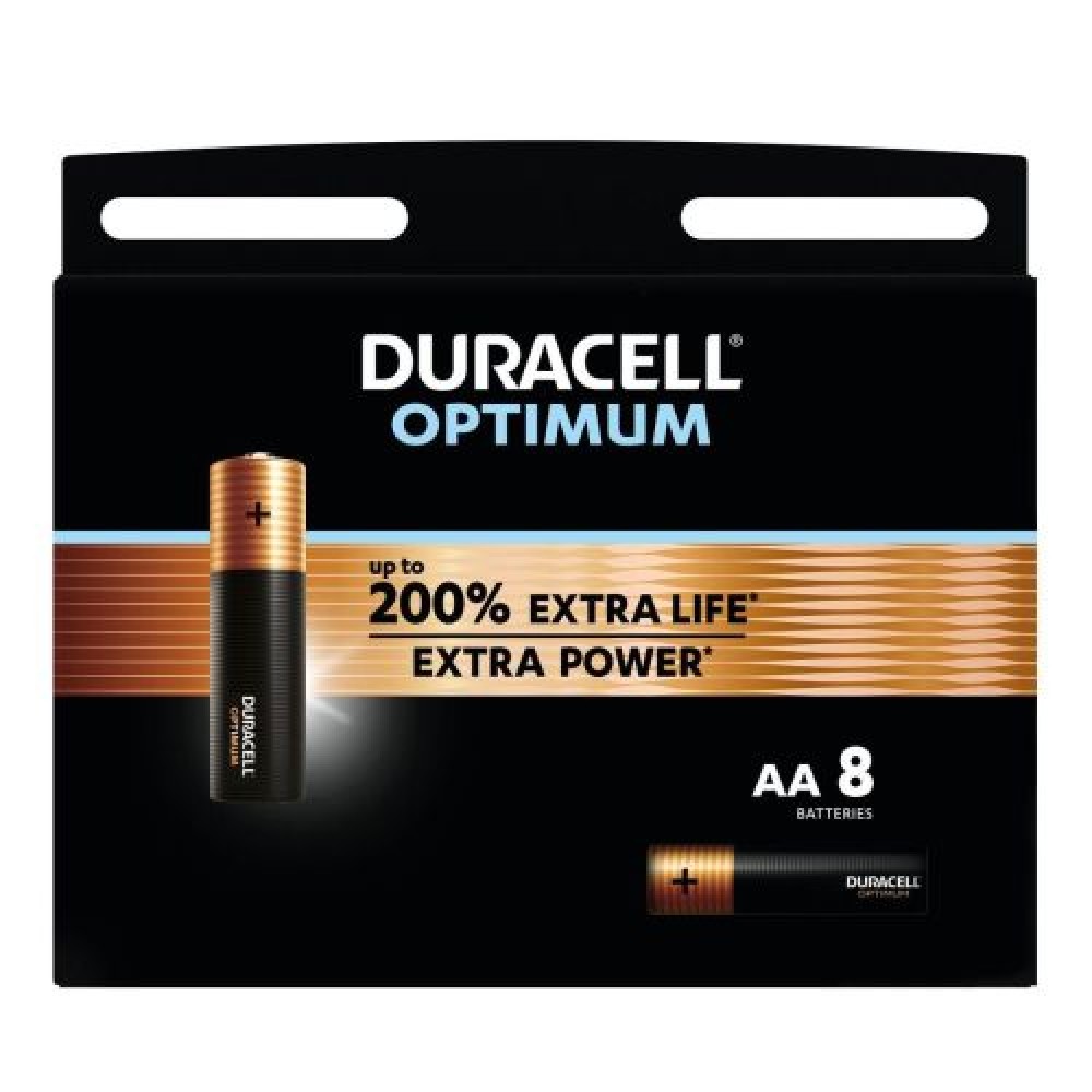 DURACELL Battery (LR6) AA Alkaline Optimum (8 μπαταρίες / blister) 1,5V