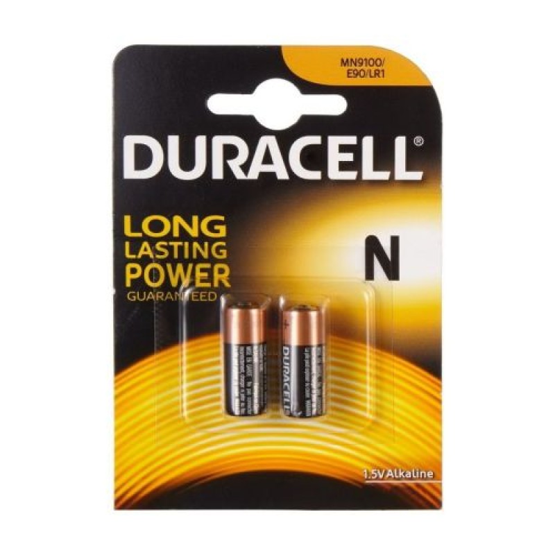 DURACELL Μπαταρία (LR1) N Αλκαλική (2 μπαταρίες / blister) 1,5V