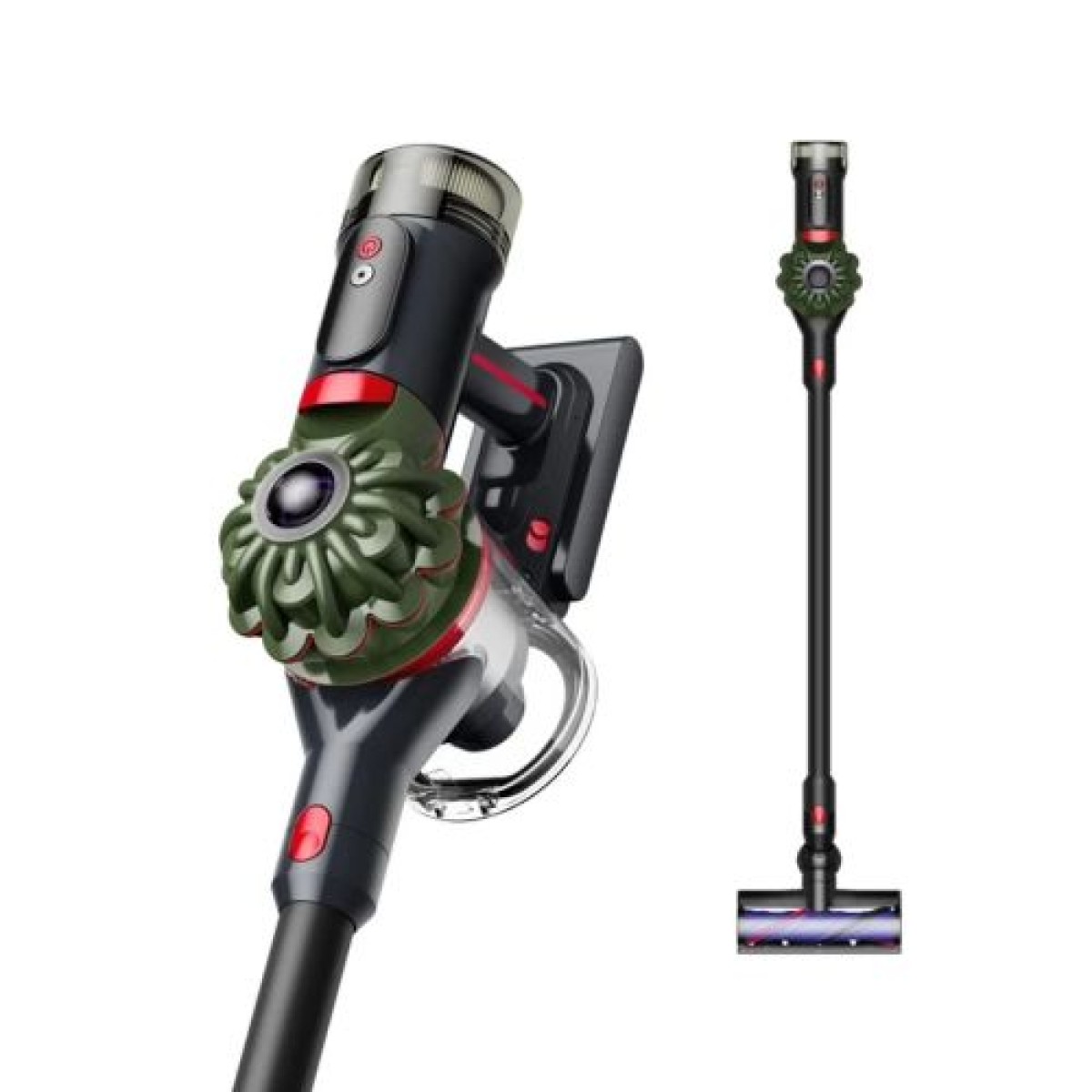 Dyson V8 Cyclone (SV55) ασύρματη ηλεκτρική σκούπα Μαύρο / Πράσινο EU 226587-01