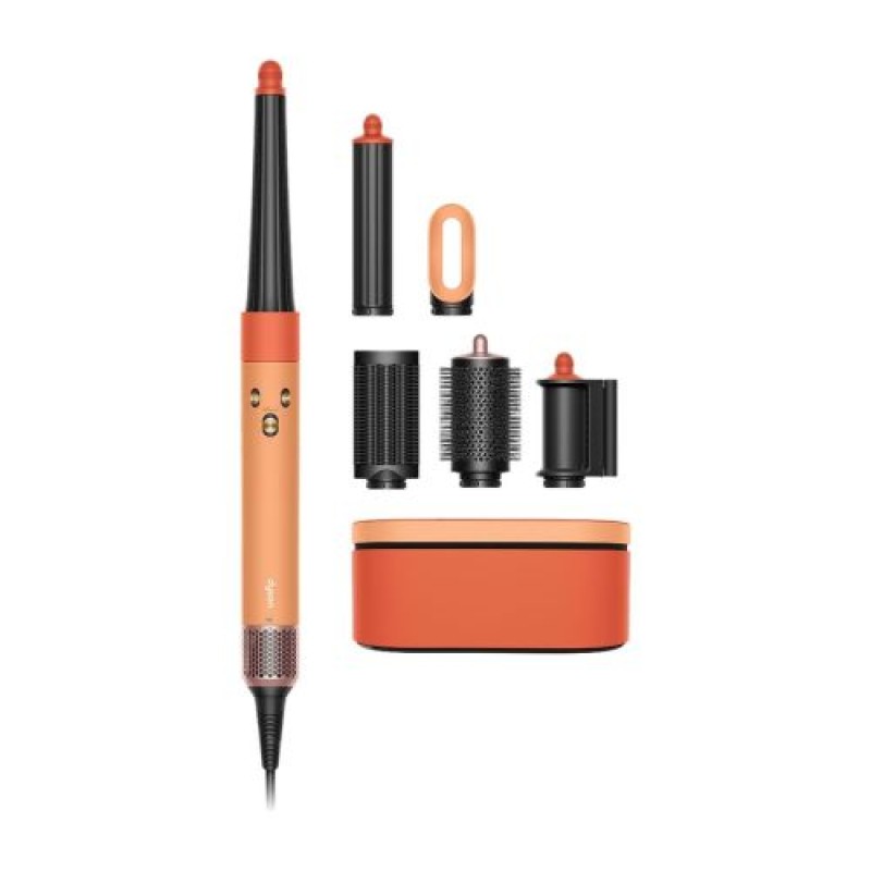 Dyson Airwrap I.D.Straight + Wavy Multi-Style Complete Long Styler and Dryer HS08 Ceramic Apricot/ Topaz EU 257389-01