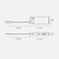 Baseus HUB Metal Gleam σειράς 7-σε-1 Πολυλειτουργικό (Type-C έως 2x USB 3.0, PD 100W / HDMI 4K 30Hz / RJ45 1Gbps, Type-C βασικό) Γκρι (WKWG020113)