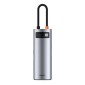 Baseus HUB Metal Gleam σειράς 7-σε-1 Πολυλειτουργικό (Type-C έως 2x USB 3.0, PD 100W / HDMI 4K 30Hz / RJ45 1Gbps, Type-C βασικό) Γκρι (WKWG020113)