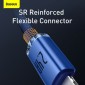 Baseus Lightning Crystal Shine Cable Cable Fast Charging Data Cable 2.4A 1.2m Μπλε (CAJY000003)