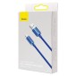 Baseus Lightning Crystal Shine Cable Cable Fast Charging Data Cable 2.4A 1.2m Μπλε (CAJY000003)