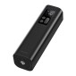 Baseus Car Tool Super Mini Inflator Αντλία ελαστικών 15 δευτερολέπτων Γρήγορο φούσκωμα, 4 ελαστικά σε 25 λεπτά, μαύρο (CRCQ000001)