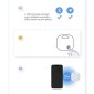 Baseus Home Intelligent T2 Pro Keychain Wireless Key and Other Object Finder BT 5.0 White (FMTP000002)
