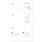Baseus Home Intelligent T2 Pro Keychain Wireless Key and Other Object Finder BT 5.0 White (FMTP000002)