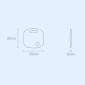 Baseus Home Intelligent T2 Pro Keychain Wireless Key and Other Object Finder BT 5.0 White (FMTP000002)