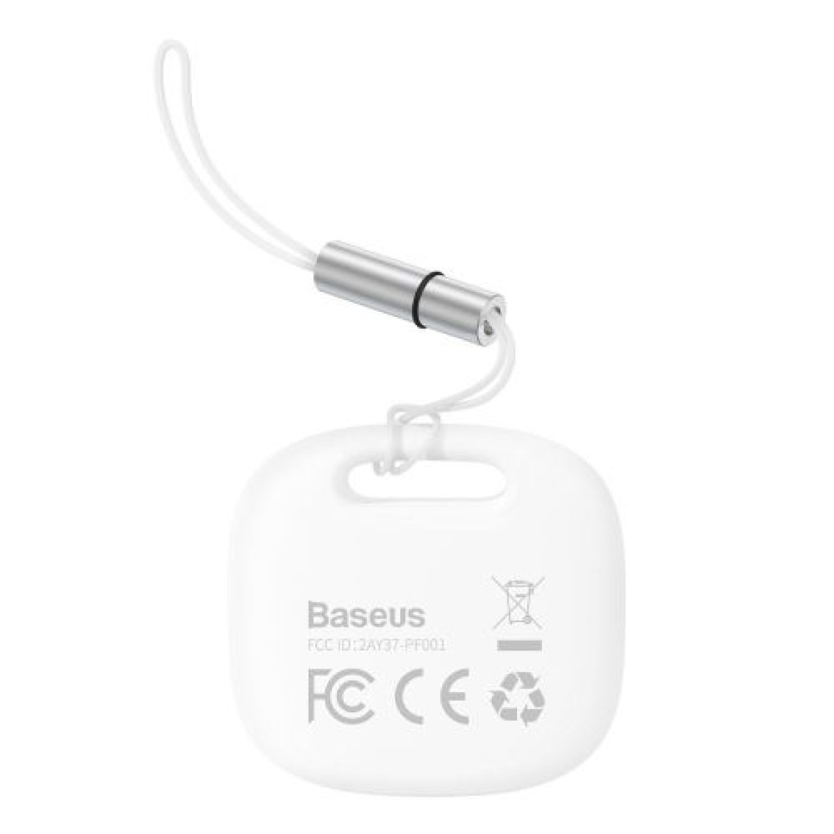 Baseus Home Intelligent T2 Pro Keychain Wireless Key and Other Object Finder BT 5.0 White (FMTP000002)