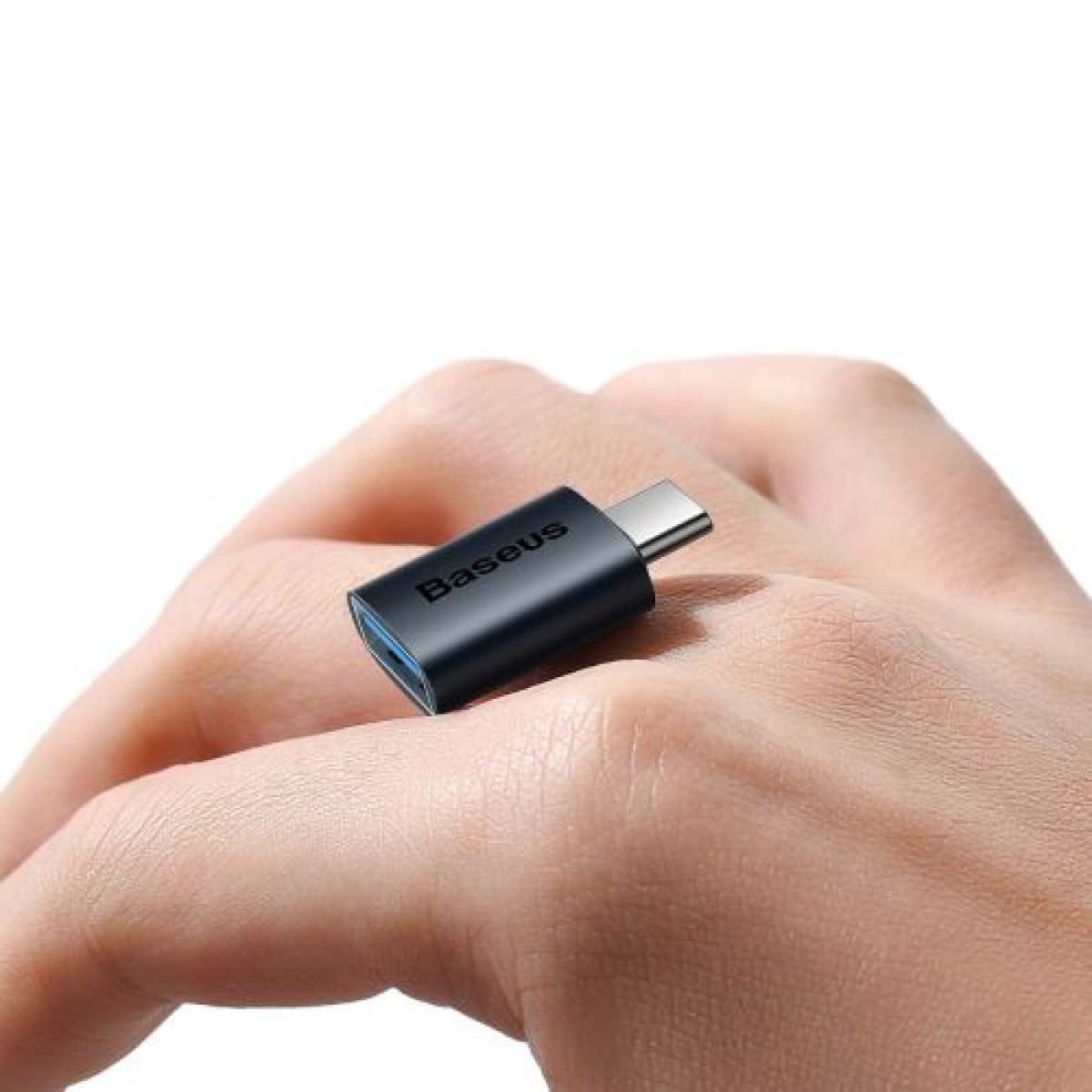 Μετατροπέας Baseus Ingenuity Series Mini OTG Adapter USB-A 3.1 Female σε Type-C Male Blue (ZJJQ000003)