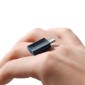 Μετατροπέας Baseus Ingenuity Series Mini OTG Adapter USB-A 3.1 Female σε Type-C Male Blue (ZJJQ000003)