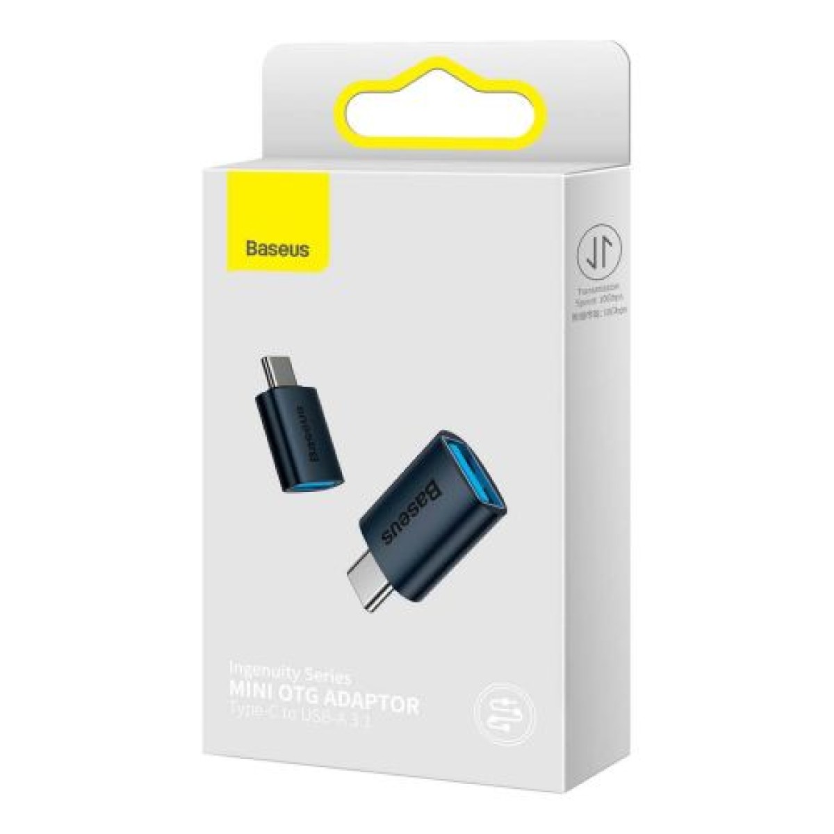 Μετατροπέας Baseus Ingenuity Series Mini OTG Adapter USB-A 3.1 Female σε Type-C Male Blue (ZJJQ000003)
