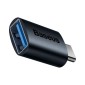 Μετατροπέας Baseus Ingenuity Series Mini OTG Adapter USB-A 3.1 Female σε Type-C Male Blue (ZJJQ000003)