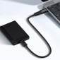 Μετατροπέας Baseus Ingenuity Series Mini OTG Adapter USB-A 3.1 Male σε Type-C Female Black (ZJJQ000101)