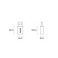 Μετατροπέας Baseus Ingenuity Series Mini OTG Adapter USB-A 3.1 Male σε Type-C Female Black (ZJJQ000101)