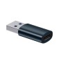 Μετατροπέας Baseus Ingenuity Series Mini OTG Adapter USB-A 3.1 Male to Type-C Female Blue (ZJJQ000103)
