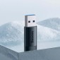 Μετατροπέας Baseus Ingenuity Series Mini OTG Adapter USB-A 3.1 Male to Type-C Female Blue (ZJJQ000103)