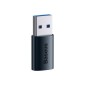 Μετατροπέας Baseus Ingenuity Series Mini OTG Adapter USB-A 3.1 Male to Type-C Female Blue (ZJJQ000103)