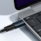 Μετατροπέας Baseus Ingenuity Series Mini OTG Adapter USB-A 3.1 Male to Type-C Female Blue (ZJJQ000103)