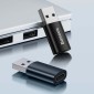 Μετατροπέας Baseus Ingenuity Series Mini OTG Adapter USB-A 3.1 Male to Type-C Female Blue (ZJJQ000103)