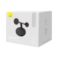 Baseus Wireless Charger Swan stand 3-in-1 Μαγνητικός φορτιστής με καλώδιο TypeC 15W, 1m Μαύρο (WXTE000101)