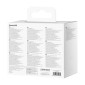Baseus Travel Charger GaN5 Pro Γρήγορος φορτιστής τοίχου, C+C+U, 140W White EU (CCGP100202)
