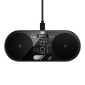 Baseus Wireless Charger Digital LED Display, Διπλή πλατφόρμα φόρτισης, με καλώδιο Type-C, 20W, Μαύρο (WXSX010101)