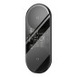 Baseus Wireless Charger Digital LED Display, Διπλή πλατφόρμα φόρτισης, με καλώδιο Type-C, 20W, Μαύρο (WXSX010101)