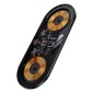 Baseus Wireless Charger Digital LED Display, Διπλή πλατφόρμα φόρτισης, με καλώδιο Type-C, 20W, Μαύρο (WXSX010101)